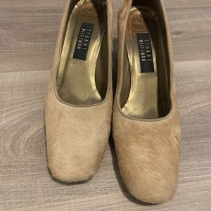 Authentic vintage Stuart Weitzman pony hair pump 9
